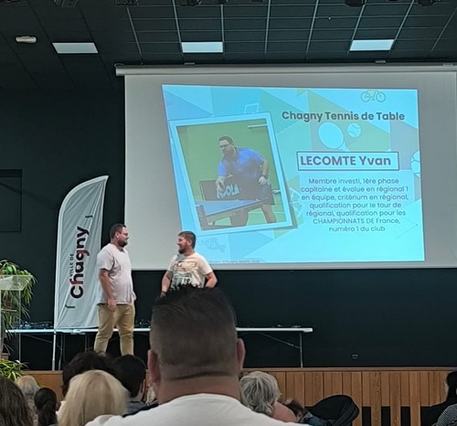 Soirée des recompenses Chagny