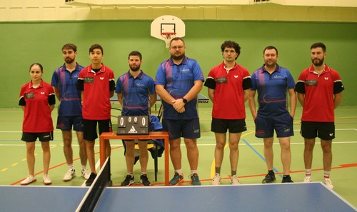 Les equipes de Chagny TT1 et APPOIGNY 1