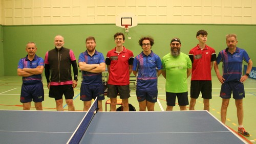 Les equipes de CHAGNY TT 2 et APPOIGNY 2