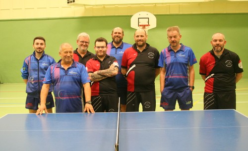 Les equipes de CHAGNY TT 3 et NOLAY PASSION 1