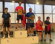 Yvan LECOMTE sur le podium