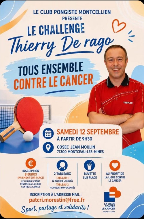 Affiche Challenge Thierry DERAGO