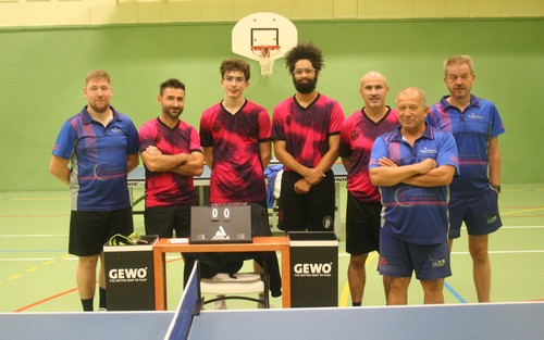 Les équipes de CHAGNY TT 2 et GENELARD PARAY 3